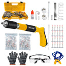 Kit Pistola de Fixação Fixa Pino com 220 Pregos