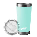 Copo Térmico com Tampa e Abridor 591ml [Verde Neon]