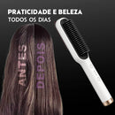 Escova Alisadora Bivolt [Branco]
