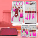 Kit Manicure Cortador de Unha Portátil [12 Peças]