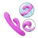 Massageador Elétrico Portátil Duplo Sugador [Roxo]