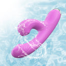 Massageador Elétrico Portátil Duplo Sugador [Roxo]