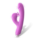 Massageador Elétrico Portátil Duplo Sugador [Roxo]