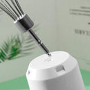 Mixer Portátil Batedeira Elétrica Misturador de Ovos [Branco]