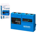 Mini Testador de Cabo de Rede RJ45 e RJ11